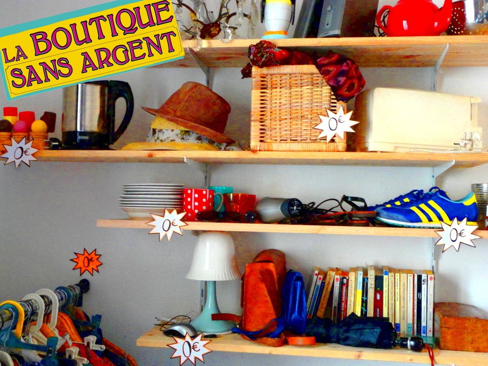 paris insolite boutique sans argent
