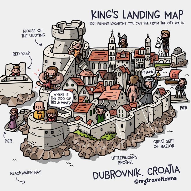 My Travel Toons, le monde en cartoon