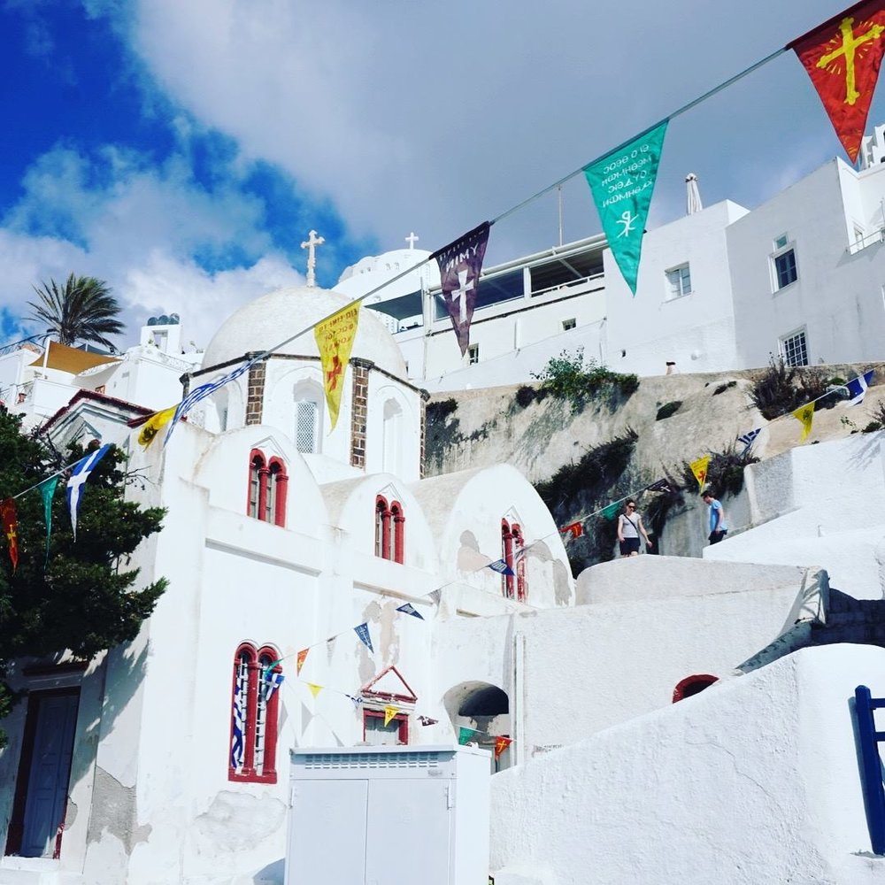 que faire santorin