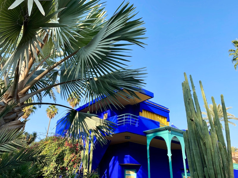 Le jardin Majorelle à Marrakech