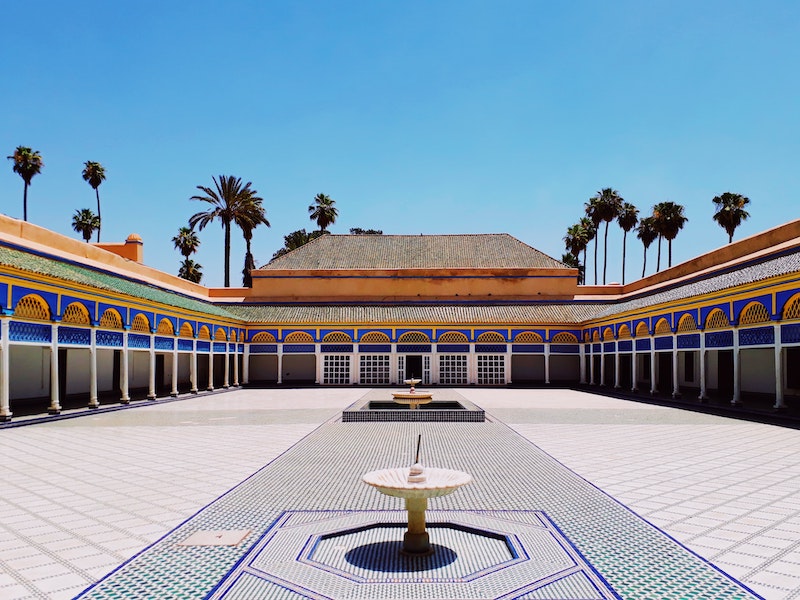 le palais de la Bahia à Marrakech